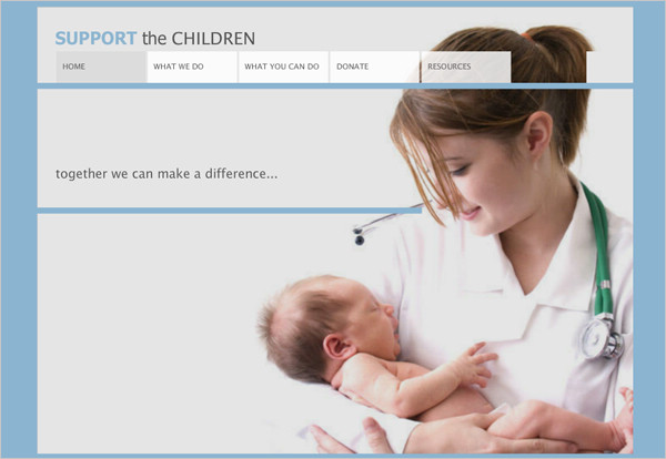 免費(fèi)慈善CSS模板 免費(fèi)慈善CSS模板