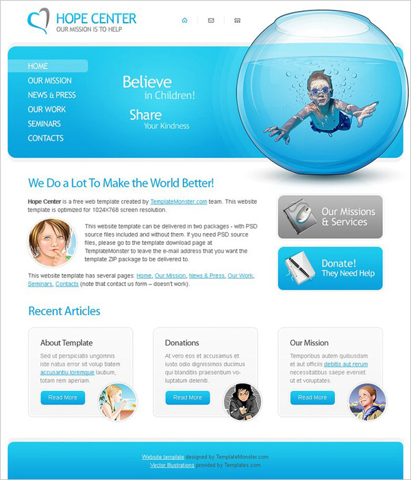 免費(fèi)慈善html模板 免費(fèi)慈善html模板