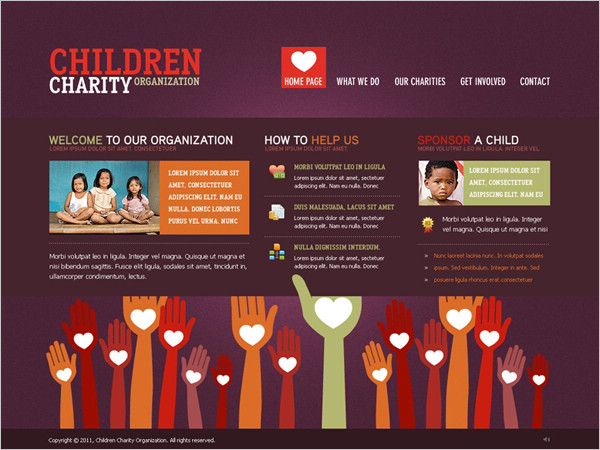 慈善閃光模板 慈善閃光模板