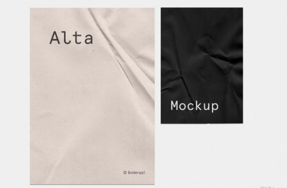 A4紙真實紙張紋理褶皺效果的設(shè)計方法介紹