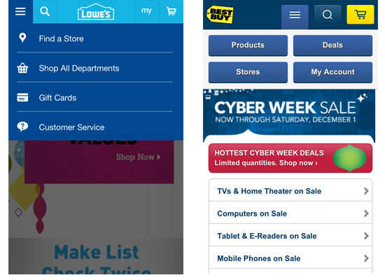 智能手機(jī)網(wǎng)站設(shè)計(jì)的表現(xiàn)！